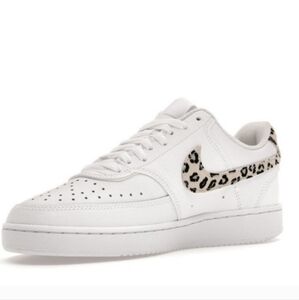 Nike Court Vision Low- Leopard 9.5 Womens